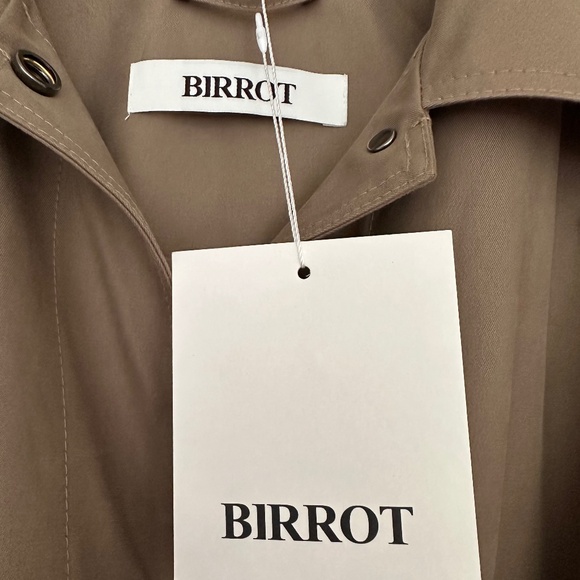Birrot Mool Khaki Trench - Picture 2 of 5